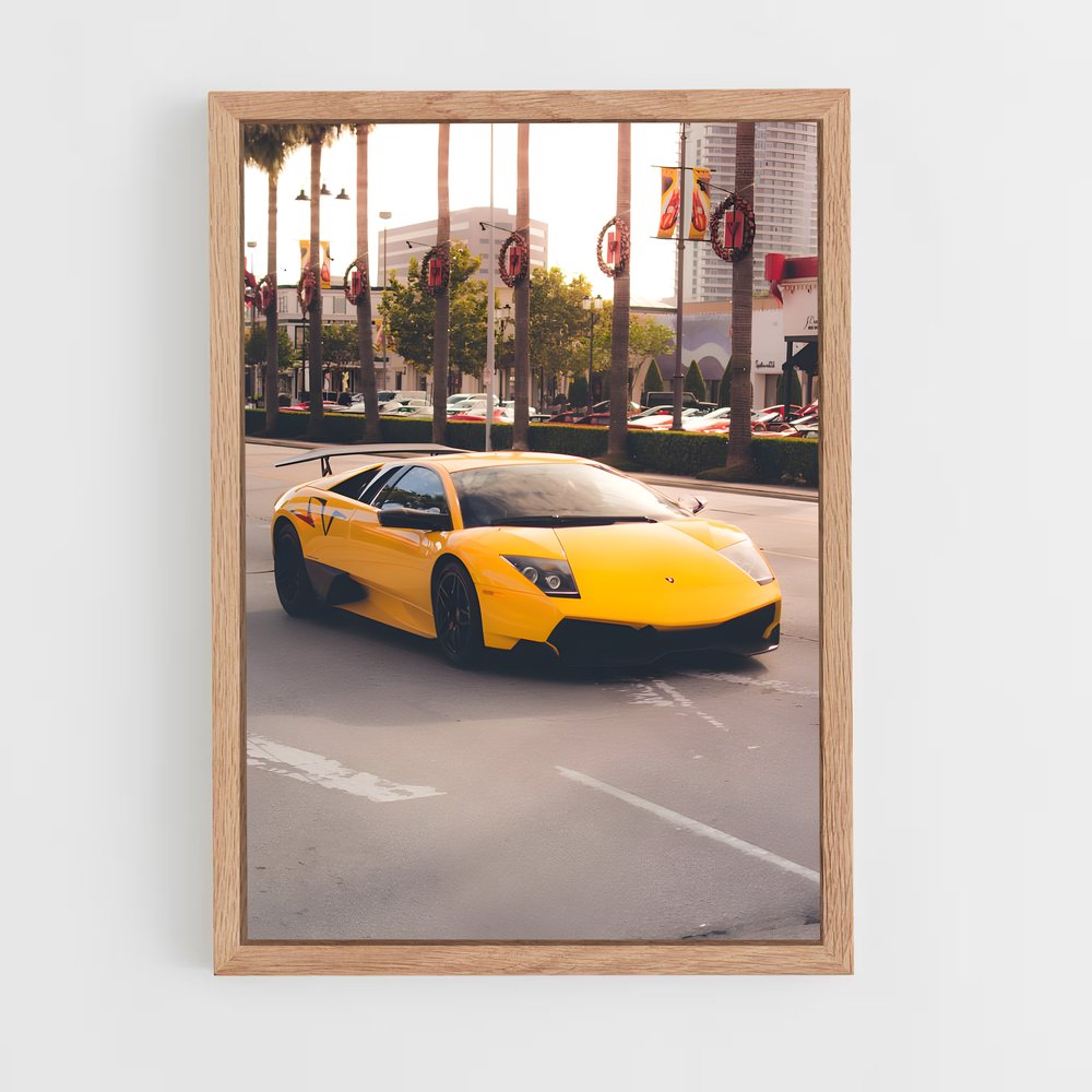 Poster Murcielago de puissance – affiche Lamborghini (vue 4)